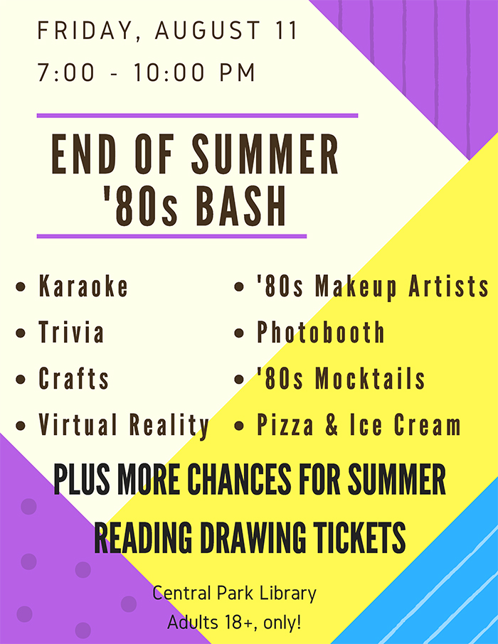 End of Summer 80s Bash - 20170811