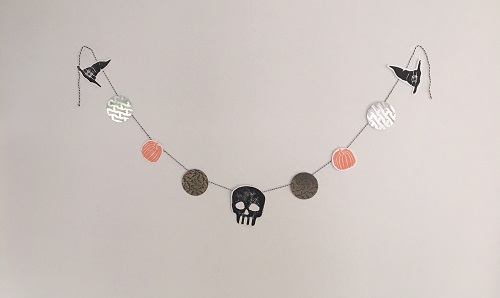 Handmade Spooky Halloween Garland - 20171019