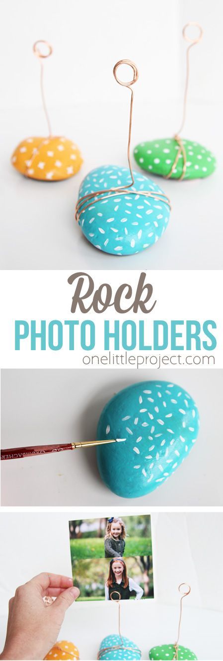 rock photo holders