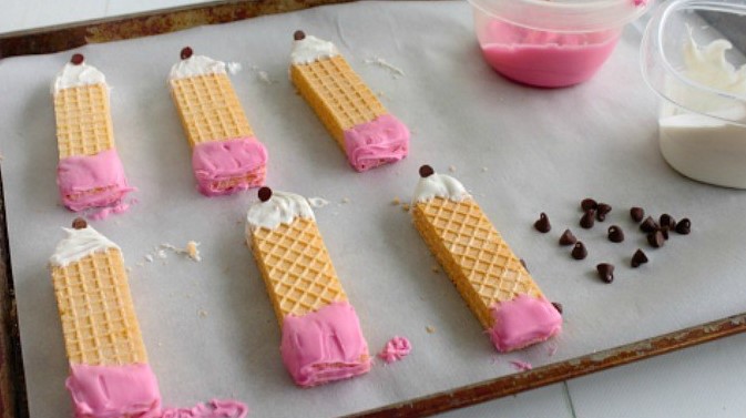 Pencil Cookie Wafers