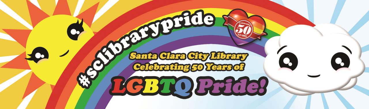 Santa Clara City Library LGBTQ Pride Banner