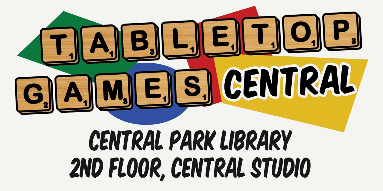 Tabletop Games Central Eventbrite