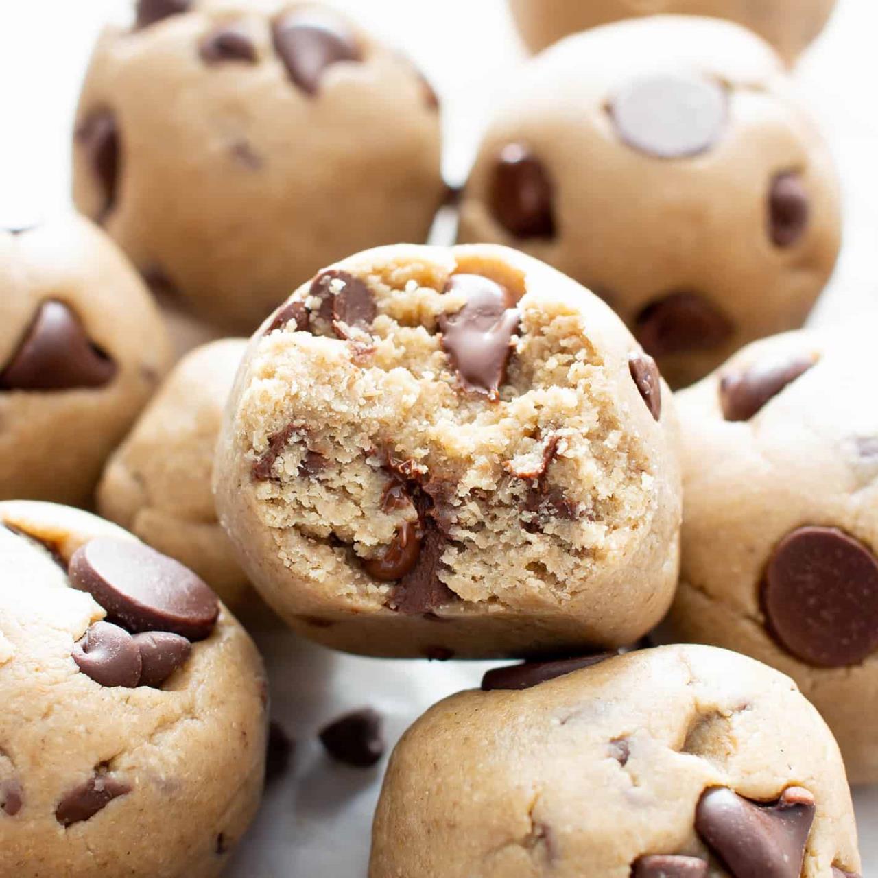 cookie dough bites