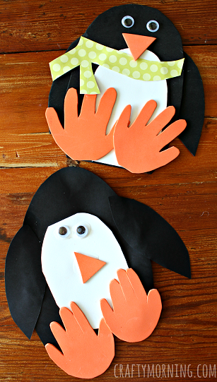 Family Craft Night Penguins