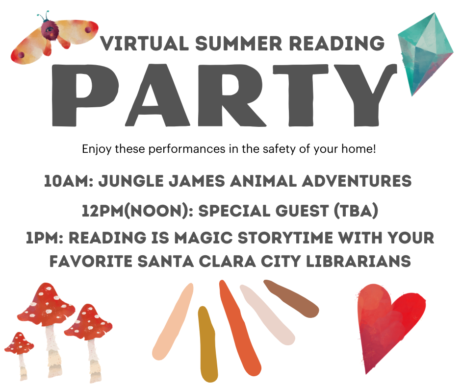 Virtual Summer Reading Party 