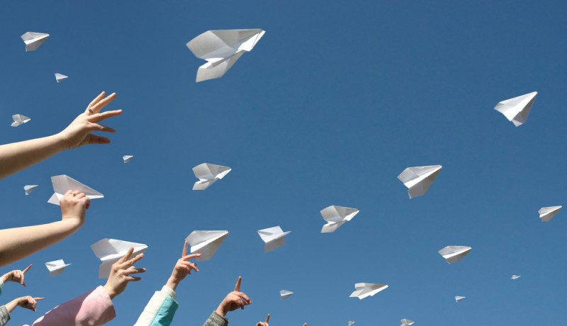 paper airplanes