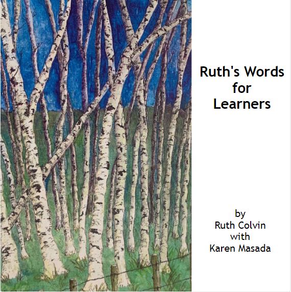 Ruth's Words for Learners book cover image