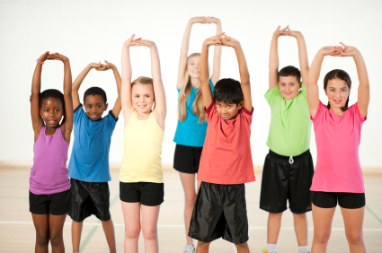 Children-Exercising