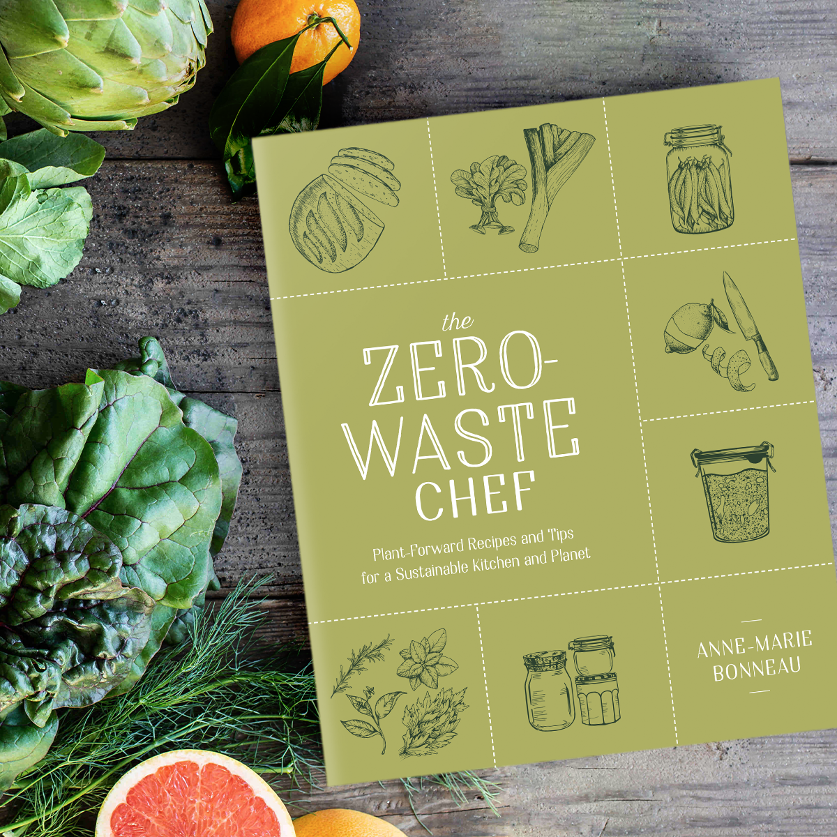 The Zero Waste Chef book