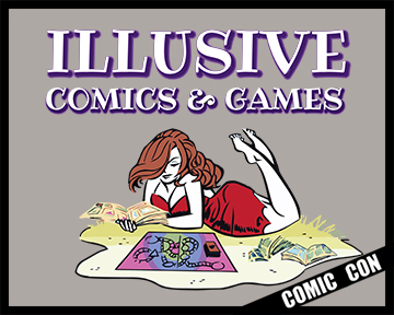 Visit Illusive Comics & Games' website.