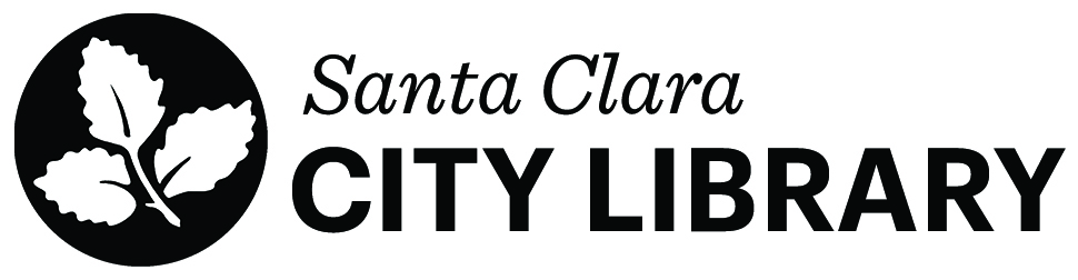 Santa Clara City Library Logo Black