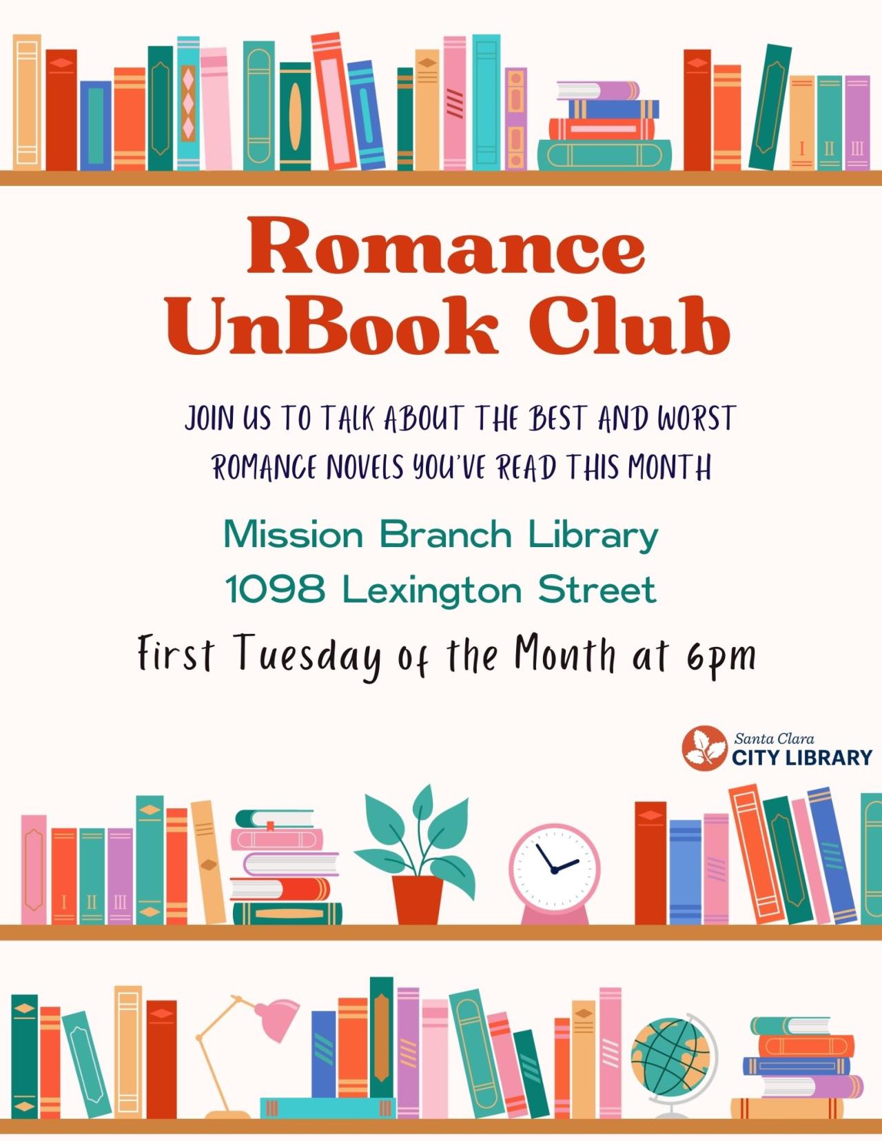 Romance Un-Book Club - Mission