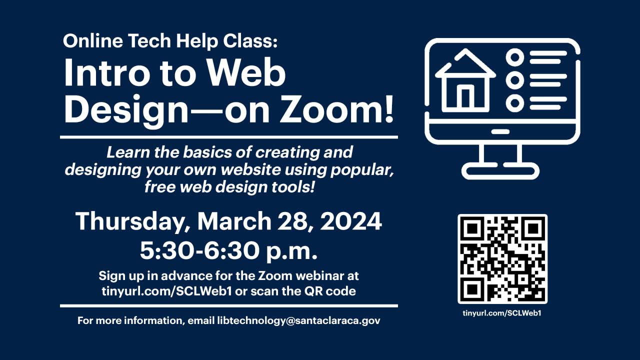 Intro to Web Design on Zoom 3-28