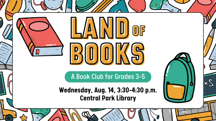 Land of Books - A Book Club for Grades 3-5